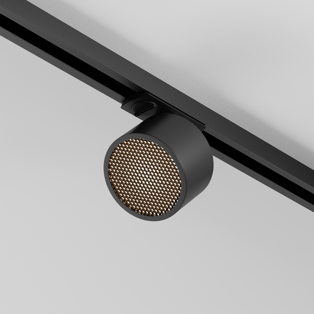 Трековый светильник Glare TR225-1-GX53-B Maytoni