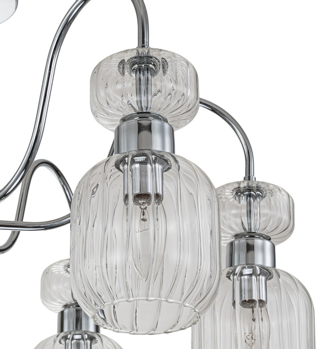 1141/6PL Chrome/Clear_