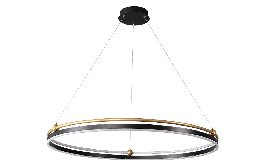 FERNANDO SP88W LED D1000 BLACK/GOLD Crystal Lux