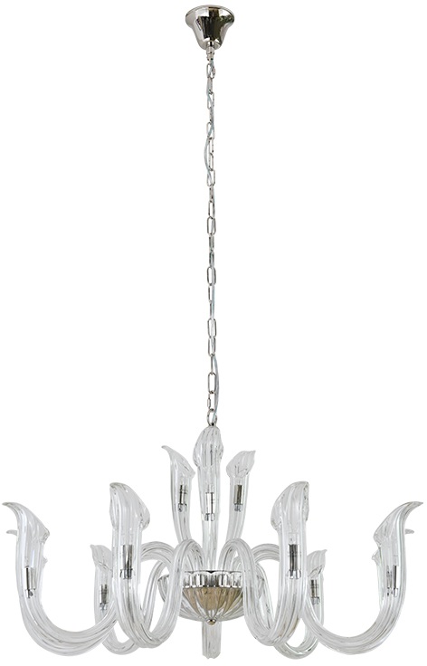 Подвесная люстра 3650 3653+9/С nickel Newport