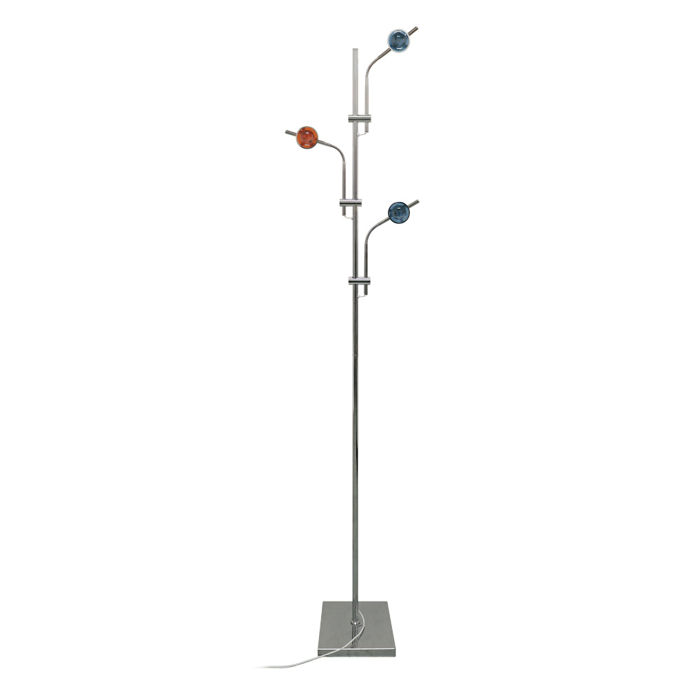 ULM-T641 3x2W/3000K CHROME MULTICOLOR_