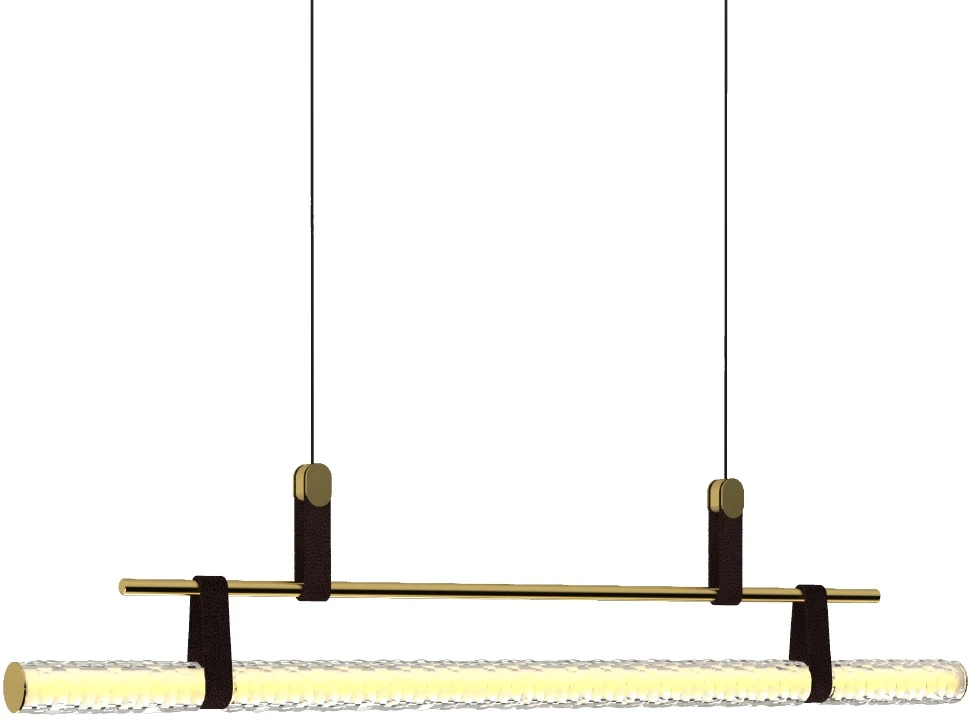 8501P/L brass/clear Delight Collection