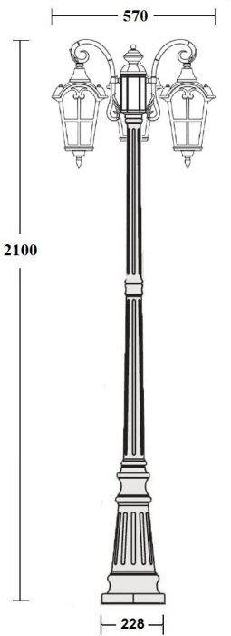 86109B Bl Oasis Light