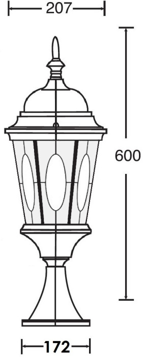91404M Bl овал Oasis Light