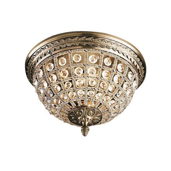 Потолочная люстра 19th c. Casbah KR0108W-2 antique brass Delight Collection
