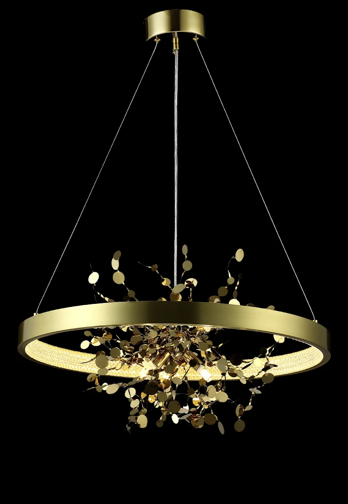 GARDEN SPLED+3 D600 GOLD Crystal Lux