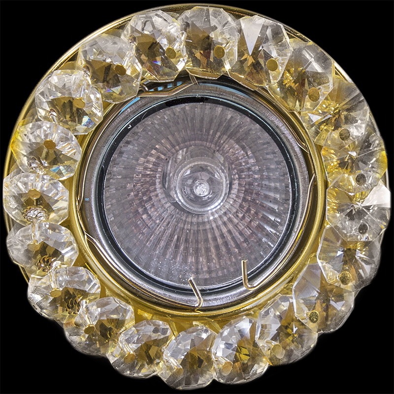 Точечный светильник  01714-9.0-001MN MR16 GD/CL Reluce