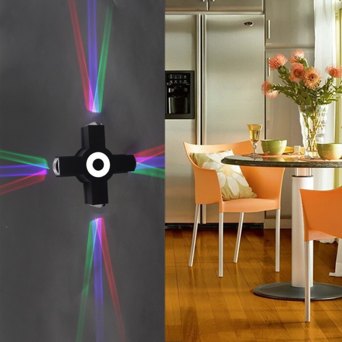 08231-9.2-005U LED3W+4*3W RGB BK_