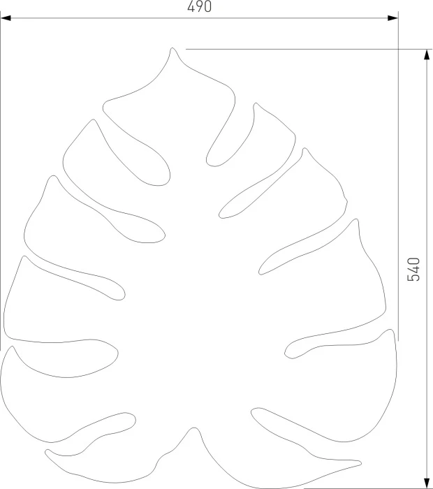 5822 Monstera TK Lighting