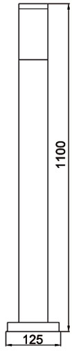 75825-1100 SS Oasis Light