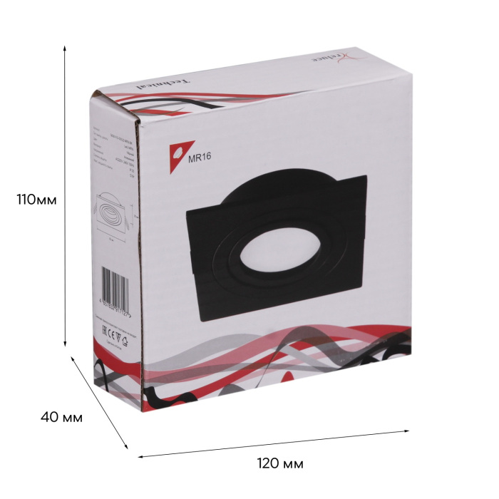 16061-9.0-001LD MR16 BK_