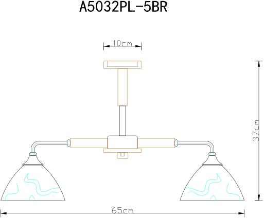 A5032PL-5BR Arte Lamp