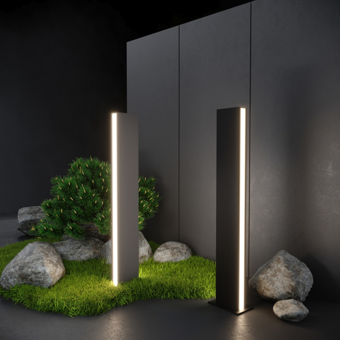 1538 TECHNO LED черный_