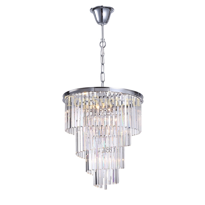 KR0262P-10 chrome/clear Delight Collection