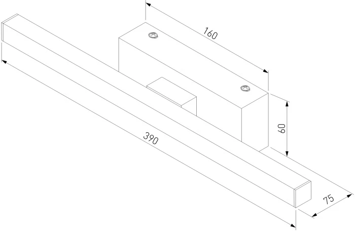40121/LED черный Elektrostandard