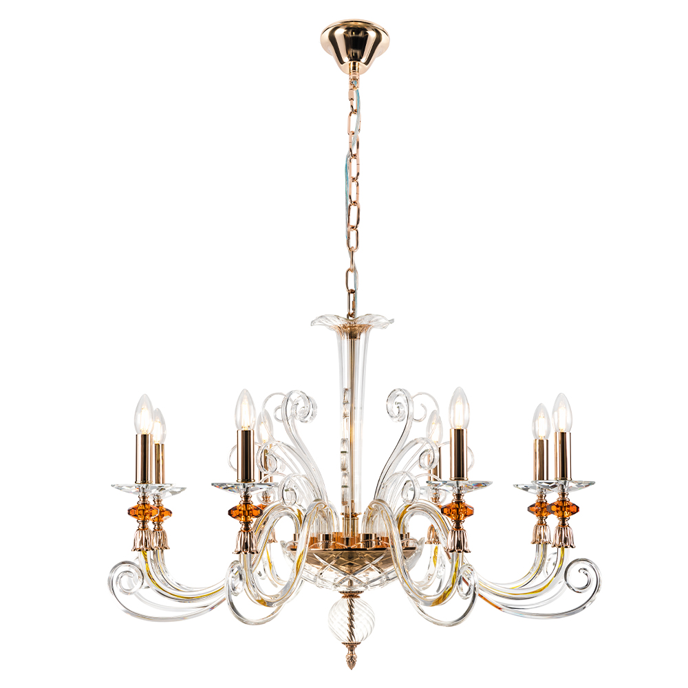 CATARINA SP8 V2 GOLD/TRANSPARENT-COGNAC_