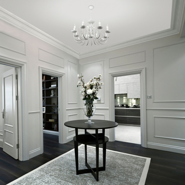 60018/8 белый с золотом_