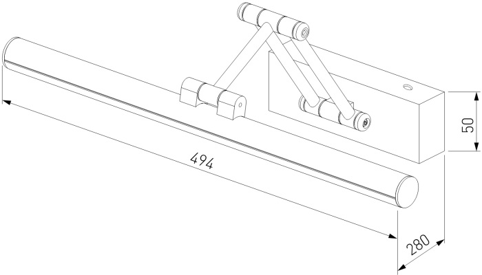 40128/LED бронза Elektrostandard
