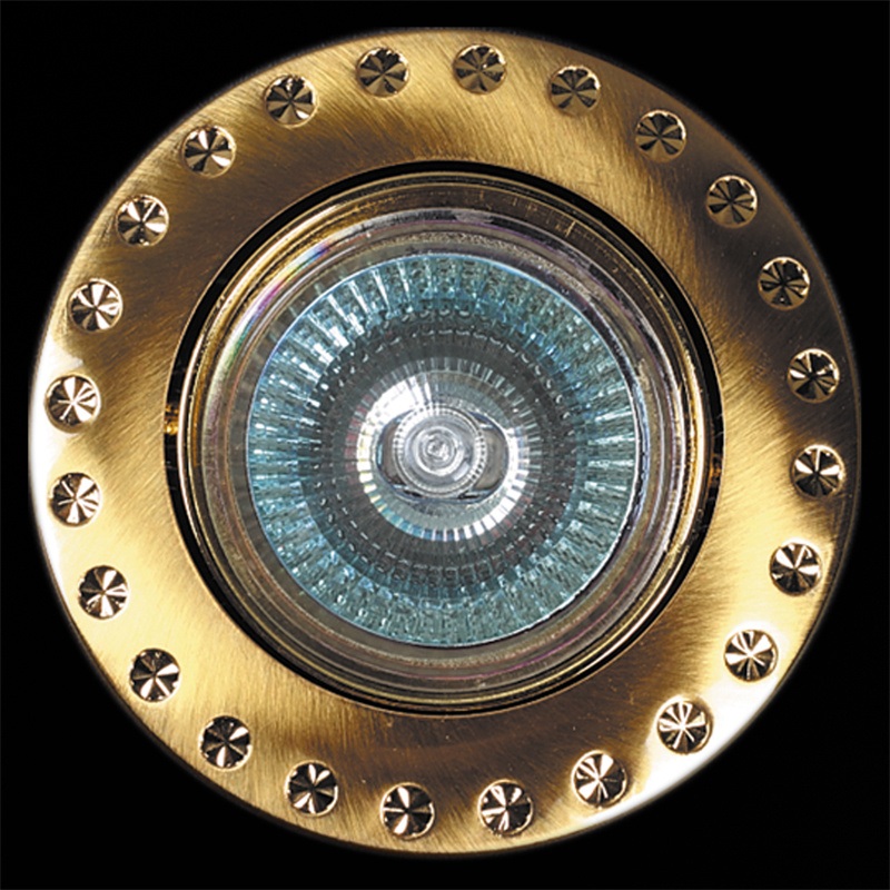 Точечный светильник  03053-9.0-001AK MR16 SG+GD Reluce