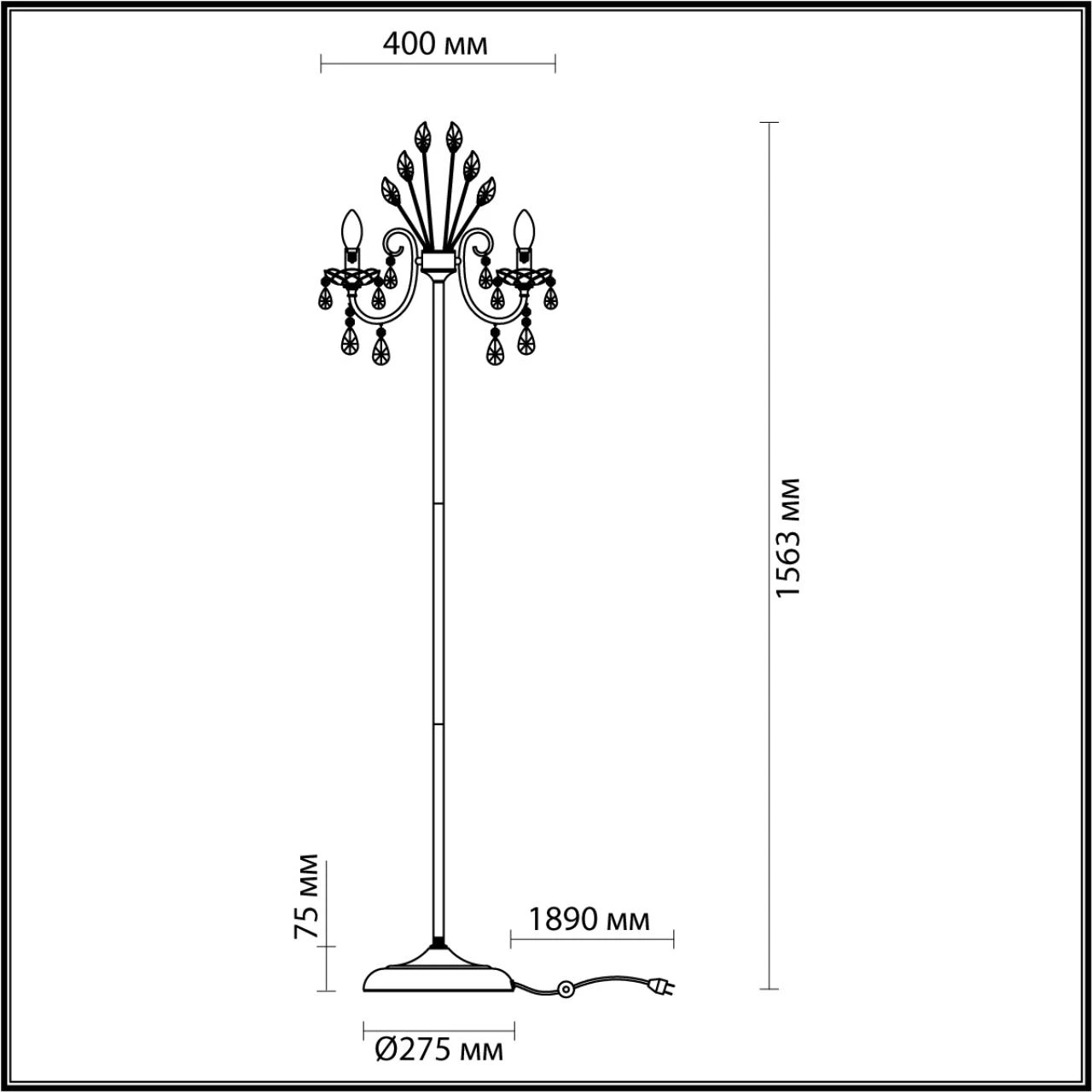 4977/3F Odeon Light