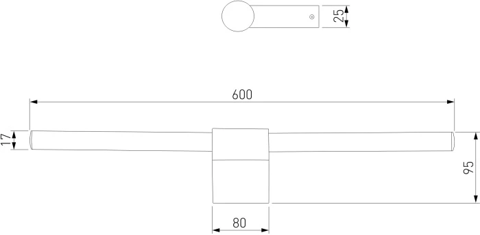 40125/LED черный жемчуг Elektrostandard