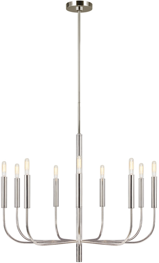 Подвесная люстра Brianna FE-BRIANNA9-PN Feiss