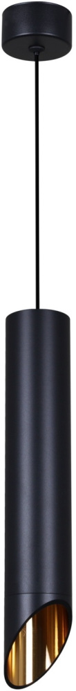 Подвесной светильник  16007-0.9-001LD 300mm GU10 BK+GD Reluce