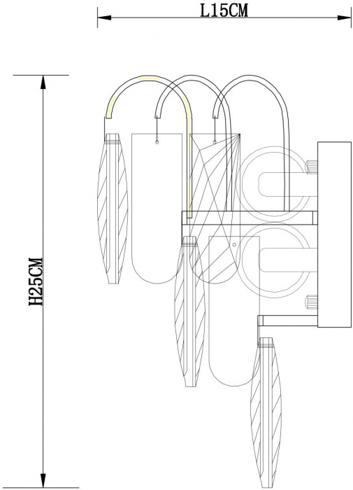 A2719AP-2CC Arte Lamp