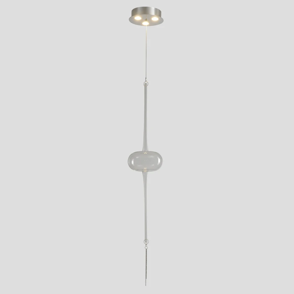 GLASS SP3W LED CHROME Crystal Lux