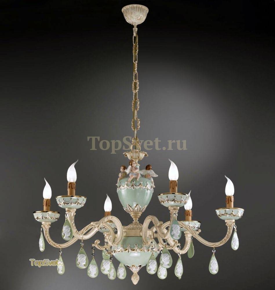 930/6/CG GREEN IVORY Nervilamp