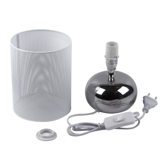 UML-B307 E14 SILVER/WHITE_