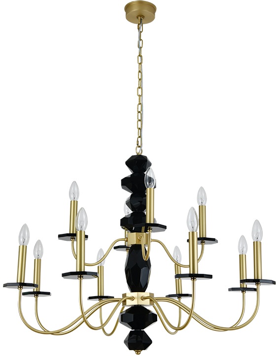 Подвесная люстра 3870 3878+4/С brass Newport