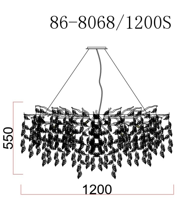 86-8068/1200S Garda Decor
