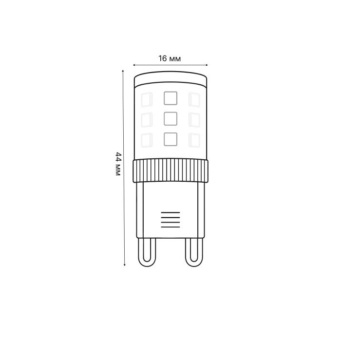 LED-JCD-4,5W/4000K/G9/CL/SLS_