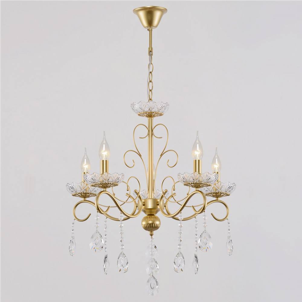 Подвесная люстра  04201-0.4-05 GOLD Reluce