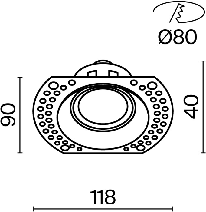 DL042-01-RD-B Maytoni