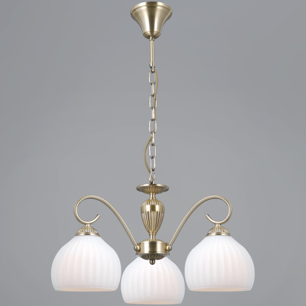 Подвесная люстра  IL0695-3PSQ-24 AB CAPELLA ILLUMICO