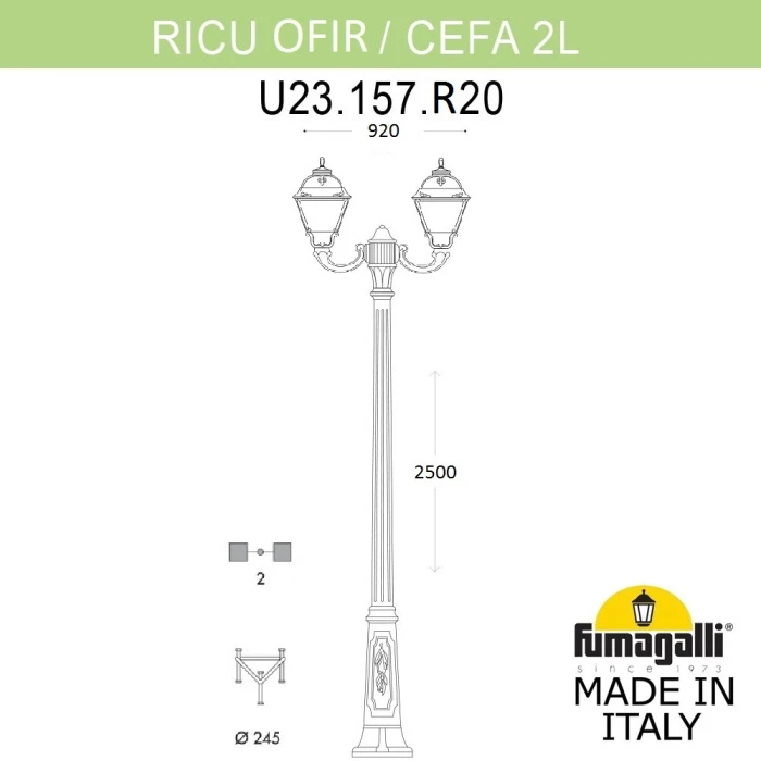U23.157.R20.AXE27 Fumagalli