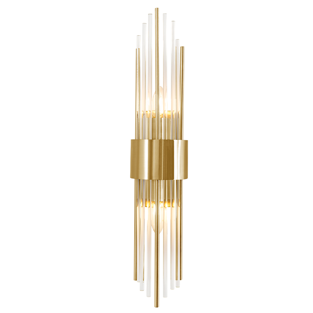 ATENTO AP2 BRASS/TRANSPARENTE Crystal Lux
