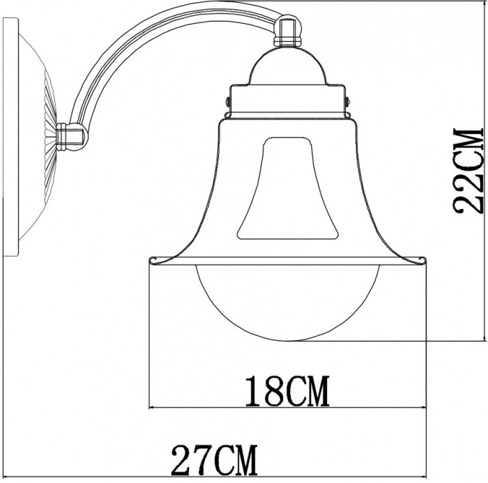 A7022AP-1WG Arte Lamp