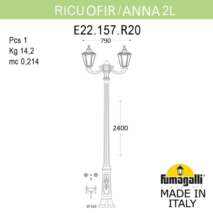 E22.157.R20.AXE27 Fumagalli