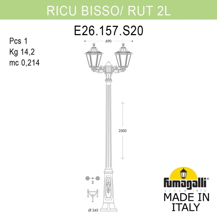 E26.157.S20.AXE27 Fumagalli