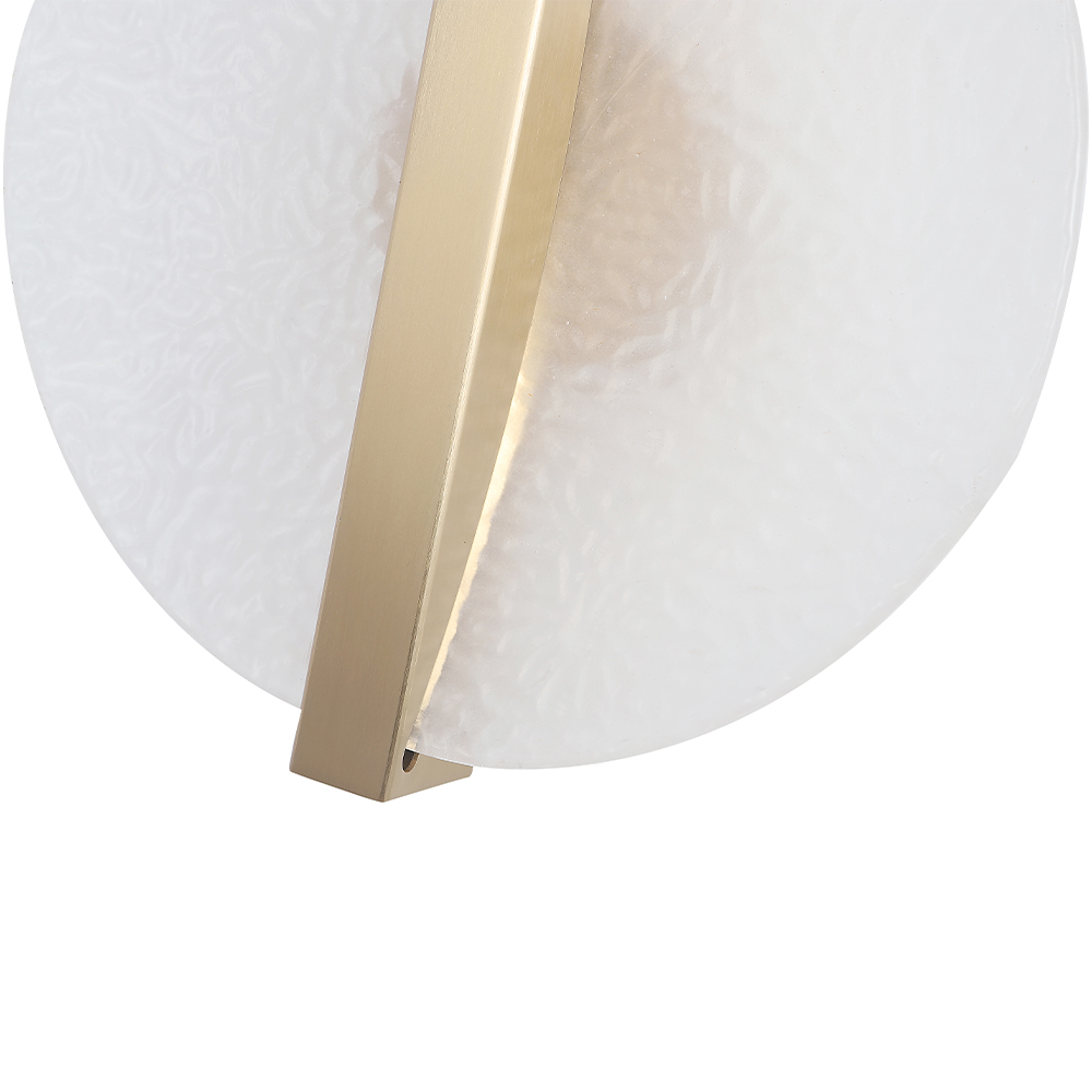 AGOSTO AP5W LED BRASS Crystal Lux