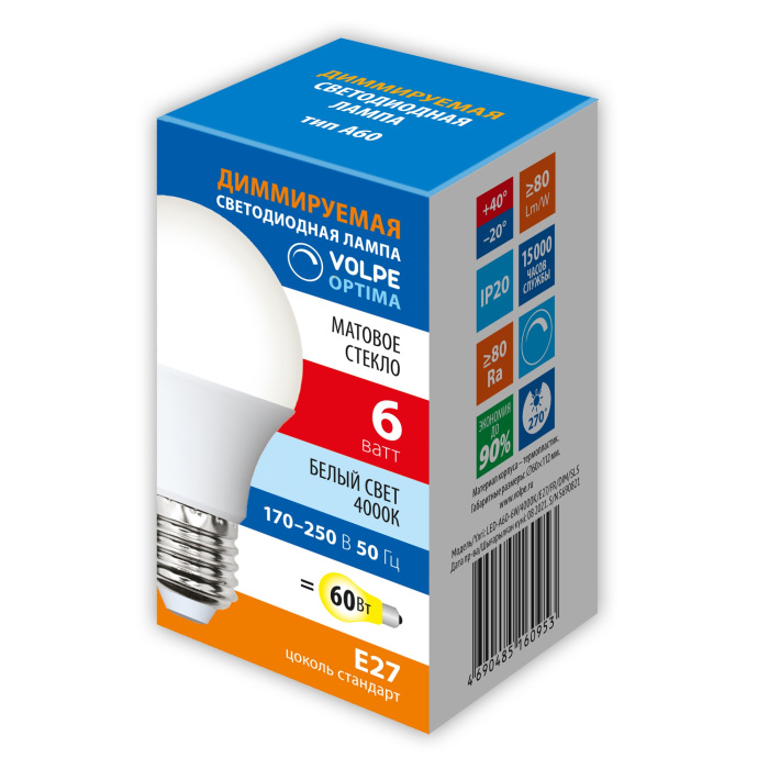 LED-A60-6W/4000K/E27/FR/DIM/SLS_