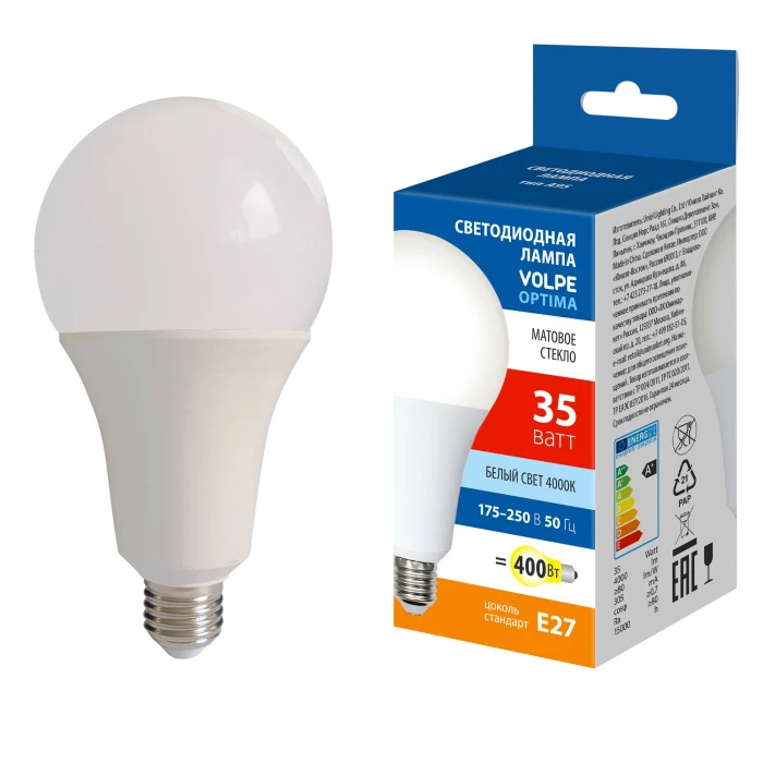 LED-A95-35W/4000K/E27/FR/SLS Volpe