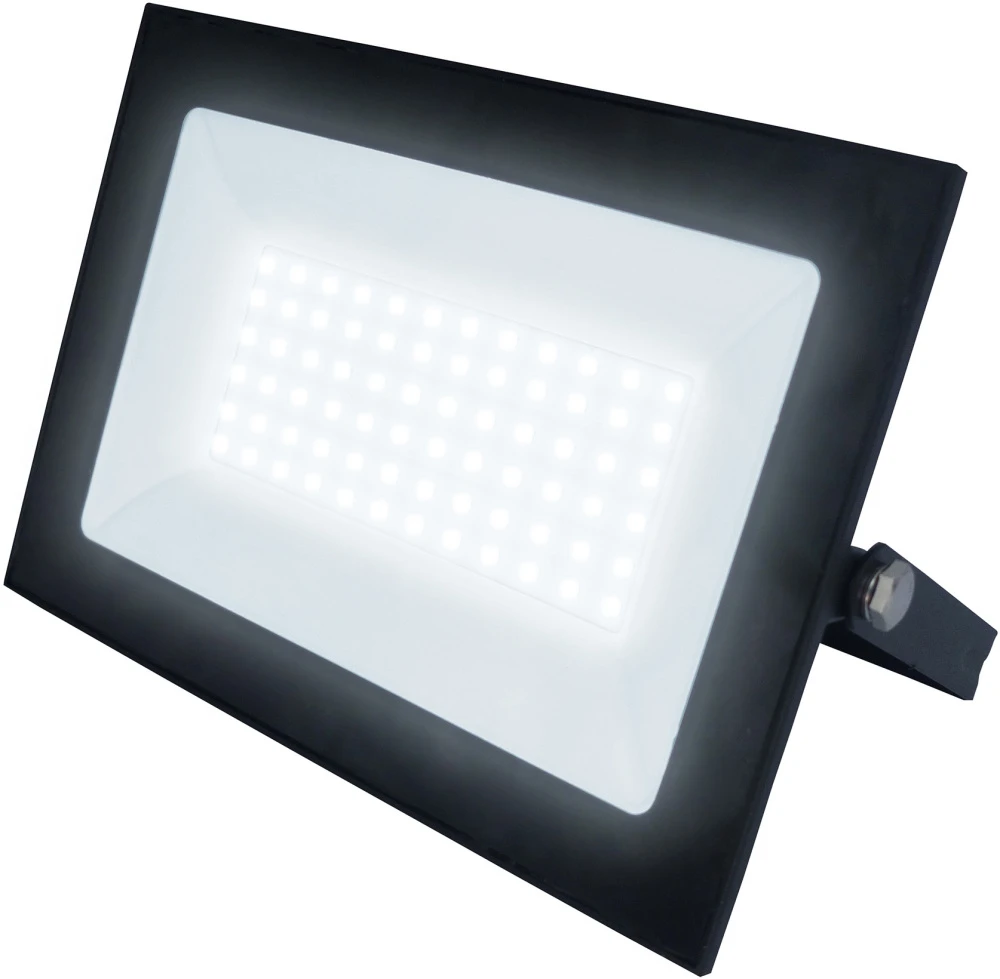 ULF-F21-70W/4000K IP65 200-250В BLACK Uniel
