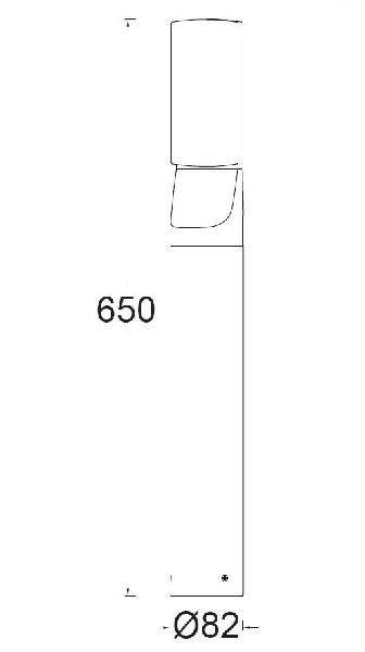 W1886-650 Gr Oasis Light