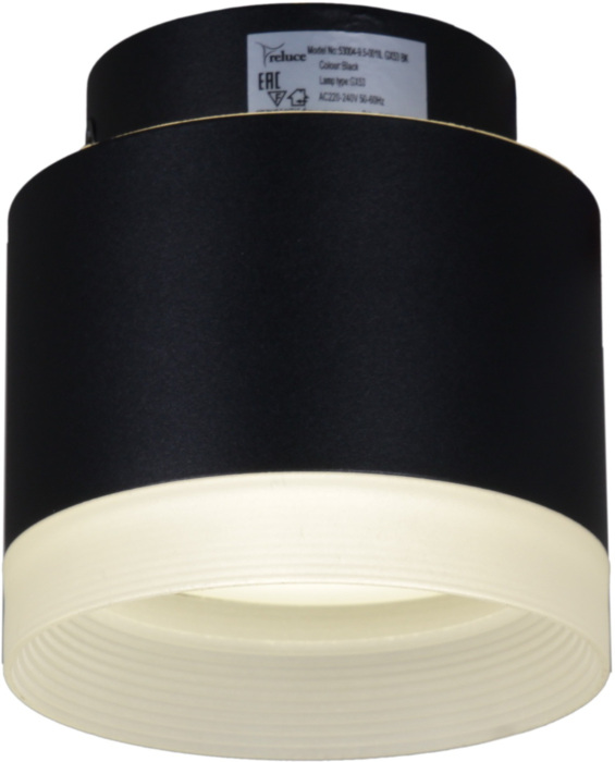 53004-9.5-001IL GX53+LED3W BK_