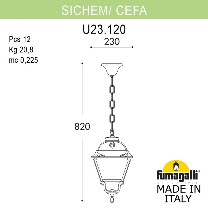 U23.120.000.AXE27 Fumagalli