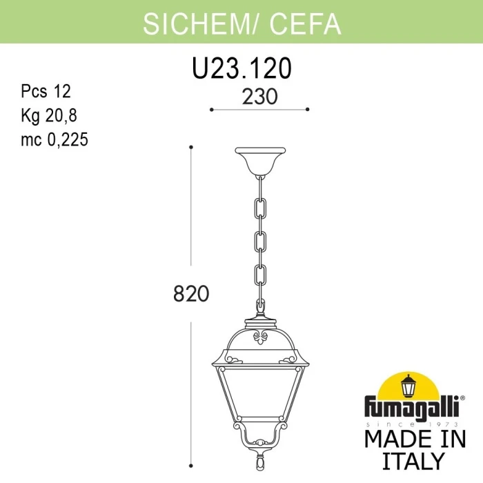 U23.120.000.AXE27 Fumagalli